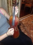 daughter & violin