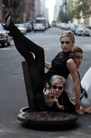 Edie Sedgewick, Andy Warhol & a Manhattan, NY manhole event